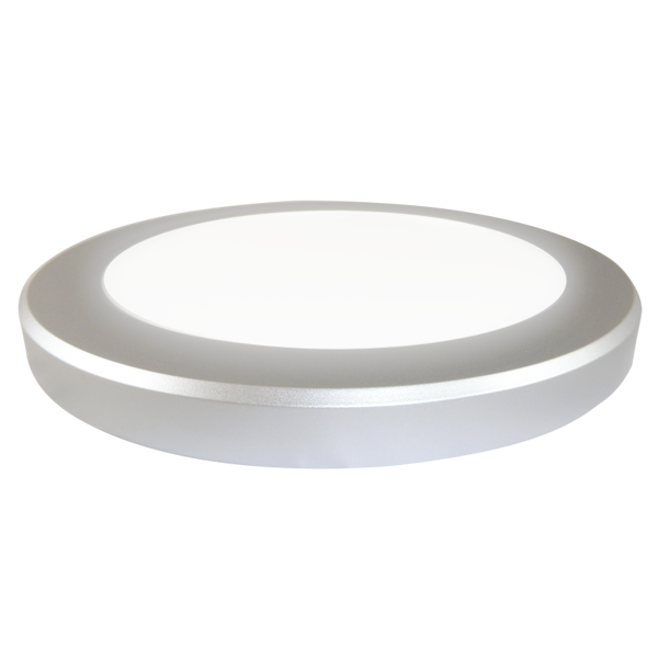   LED Eσωτερικός Φωτισμός EL191924 | Smart Silver LED Panel 2in1 Φ220xh18mm|18W|4000k|1550lm|{enjoysimplicity}™