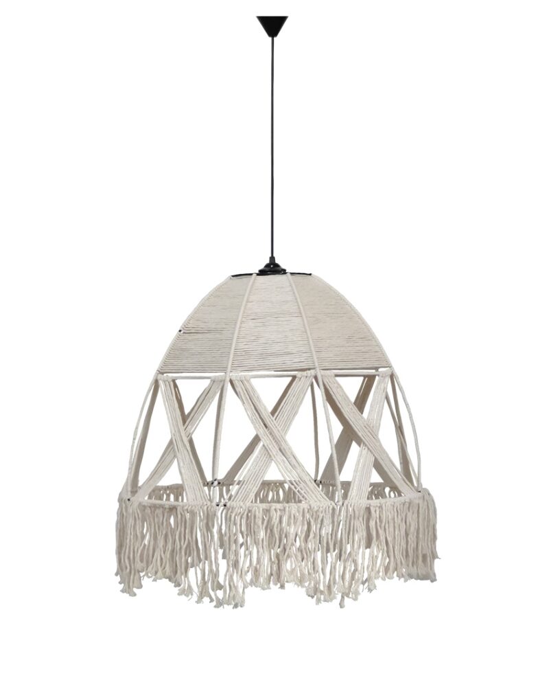 BRAZIL-B- Φ60 WHITE 1/Φ MACRAME