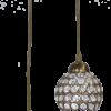 CHRIS 2L PENDEL BR CRYSTAL