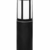 Heronia Δαπέδου μοντέρνο κυλινδρικό πλαστικό  D-270 BLACK