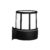 Fotonio Επιτοίχιο εξωτερικό πλαστικό PLEGMA D-282K BLACK Heronia Επιτοίχιο εξωτερικό πλαστικό PLEGMA D-282K BLACK