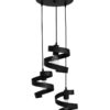 FLEXI-01 BLACK 3L PENDEL ΜΟΝΤΕΡΝΟ ΚΡΕΜΑΣΤΟ Ε/27