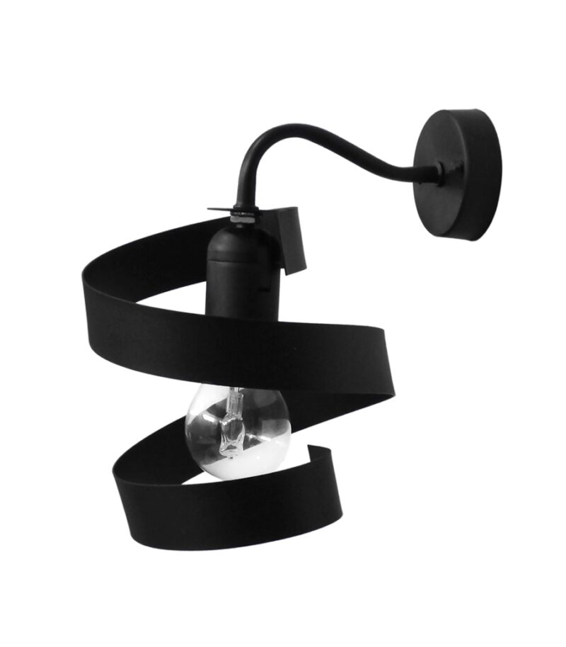 FLEXI-01AP BLACK ΑΠΛΙΚΑ ΜΕΤΑΛΛΙΚΗ Ε/27
