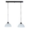 Φωτιστικό /οροφής ράγα  GL-1020RAGA 2L CE BL-WHITE