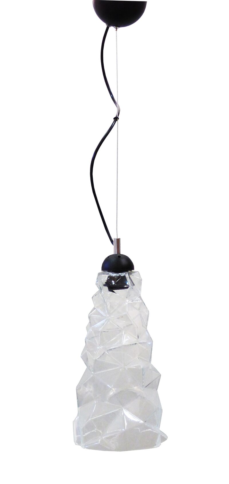 Κρεμαστό φωτιστικό GL-5030/18 1L TRANSPARANTE  ICE