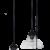 Fotonio Φωτιστικό GL-5060 PENDEL 3L BL-TRANS Heronia Φωτιστικό GL-5060 PENDEL 3L BL-TRANS