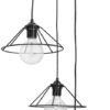 Φωτιστικό Κρεμαστό/Οροφής FUN-350 3L PENDEL BLACK