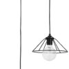 Φωτιστικό Κρεμαστό/Οροφής FUN-350 2L PENDEL BLACK