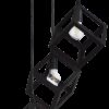 KYVOS/3L BLACK PENDEL 3/L ΚΡΕΜΑΣΤΟ ΜΕΤ.