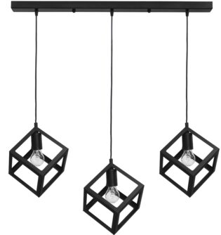 Κρεμαστό φωτιστικό KYVOS 3/L RAGA BLACK