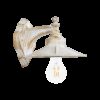 Φωτιστικό τοίχου / απλίκα LP-150ΑΝ WHITE-BRONZE