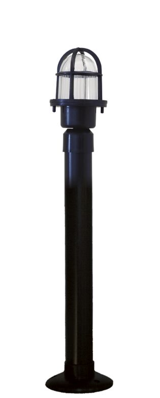 Heronia Εδάφους εξωτ. χώρου LP-500EΒ 100cm BLACK