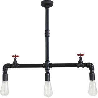 Industrial οροφής  PP-27 3L TAP BLACK