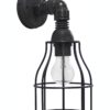 Φωτιστικό επιτοίχιο / απλίκα PP-27AP/FUN-10  90  1/L  BLACK