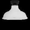 Aca-Lighting ^ΛΕΥΚΟ ΕΠΙΤΟΙΧΟ ΦΩΤΙΣΤΙΚΟ CELIA MINI 1XE27 IP44 ΜΕ ΔΙΑΦΑΝΟ ΓΥΑΛΙ