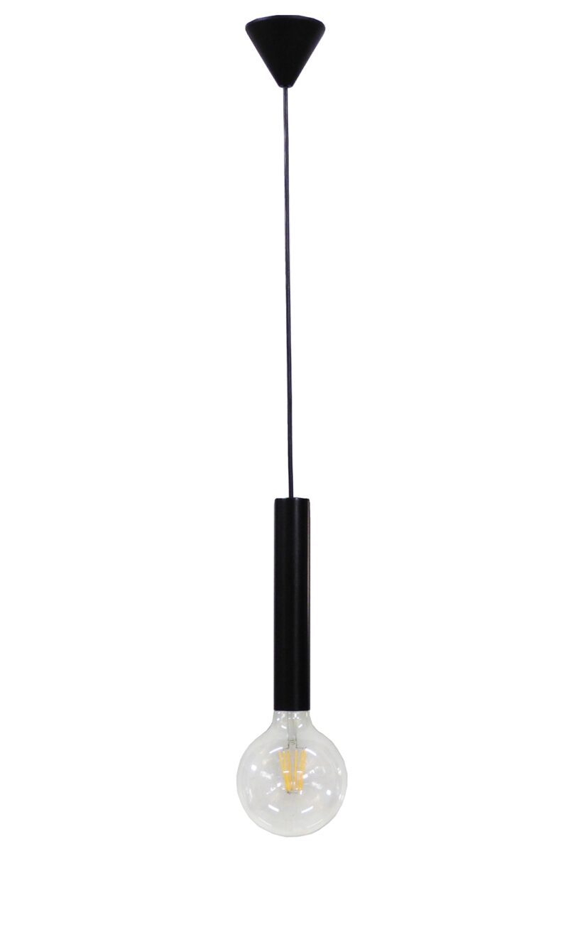 Φωτιστικό S-42 1/L BLACK