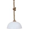 Heronia Κρεμαστό φωτιστικό SFERA/30 1L ROPE UT-WHITE