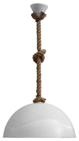 Heronia Κρεμαστό φωτιστικό  SFERA/36  1/L ROPE UT-WH