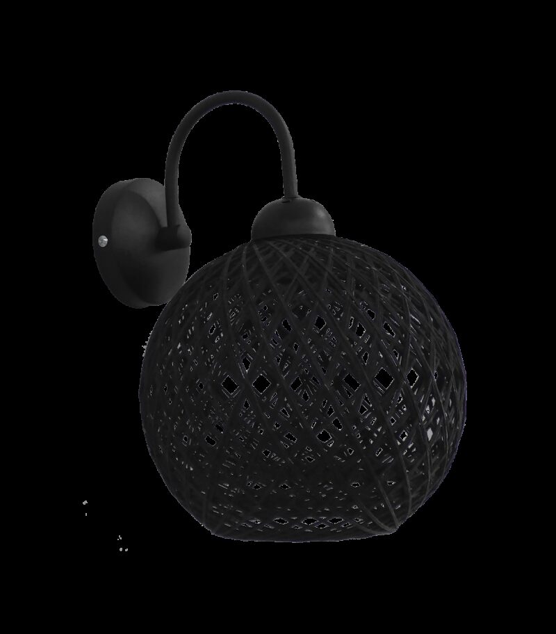 SILK-01/ΑΡ Φ20 BLACK-BLACK ΑΠΛΙΚΑ