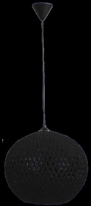 Heronia SILK-02 Φ35 BLACK 1/L PENDEL Ε/27