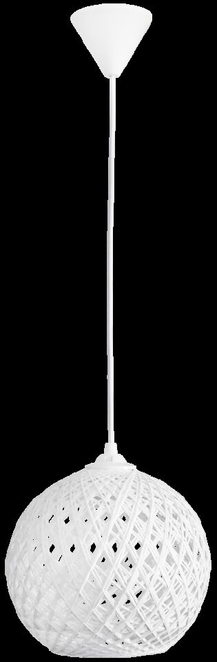 Heronia SILK-01 Φ20 WHITE 1/L PENDEL Ε/27
