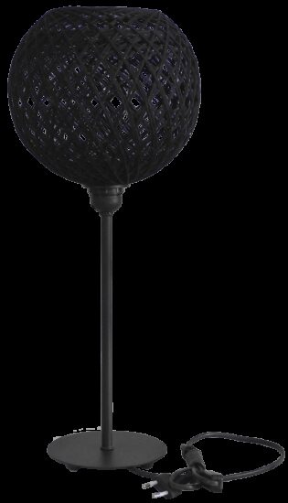 SILK-01/PR TABLE LAMP BLACK Φ20