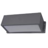 Aca-Lighting 6S PLASTIC WALL GARDEN WHITE LUMINAIRE E27 IP44