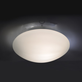 Aca-Lighting ΕΠΙΤΟΙΧΙΟ/ΟΡΟΦΗΣ Φ/Σ 2ΧΕ27 ΛΕΥΚΟ ΑΚΡΥΛΙΚΟ Φ35ΧΗ9CM VEGAS