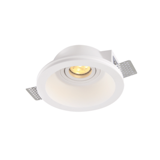 Aca-Lighting ^ΣΤΡΟΓΓΥΛΟ ΚΙΝΗΤΟ ΓΥΨΙΝΟ TRIMLESS ΣΠΟΤ AARI GU10