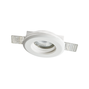 Aca-Lighting ^ΣΤΡΟΓΓΥΛΟ ΓΥΨΙΝΟ TRIMLESS ΣΠΟΤ ERIN GU10