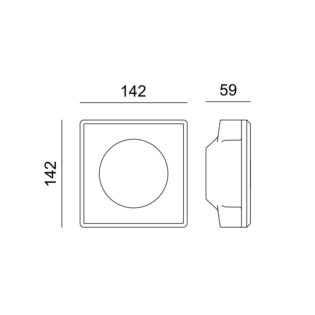 Aca-Lighting ^ΣΤΡΟΓΓΥΛΟ ΓΥΨΙΝΟ TRIMLESS ΣΠΟΤ MOLLY GU10 ΧΩΡΙΣ ΑΝΤΑΥΓΑΣΤΗΡΑ