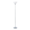 Aca-Lighting ΔΑΠΕΔΟΥ ΓΥΑΛΙΣΤΕΡΟ ΧΡΩΜΙΟ 1ΧE27 BASICO