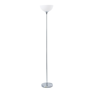 Aca-Lighting ΔΑΠΕΔΟΥ ΓΥΑΛΙΣΤΕΡΟ ΧΡΩΜΙΟ 1ΧE27 BASICO