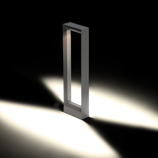 Κολωνάκια LED COB POST LUMINAIRE 8W 180LM 90° 230V AC 3.000K DARK GREY CRI80 IP54 30.000HRS