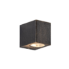 GU10 WALL LUMINAIRE 230V AC GOLDEN BLACK IP65 MAX.35W