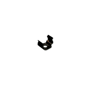 Προφίλ Αλουμινίου κι Εξαρτήματα BLACK METAL MOUNTING CLIP FOR PROFILE P151B