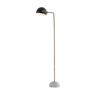 Aca-Lighting ΕΠΙΔΑΠΕΔΙΟ Φ/Σ 1XE27 ΜΕΤΑΛΛΙΚΟ+ΜΑΡΜΑΡΟ 24X44XH144CM OCEANUS