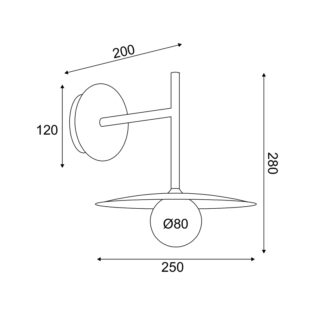 Aca-Lighting ^ΕΠΙΤΟΙΧΟ Φ/Σ 1xG9 AFINAR ΛΕΥΚΟ ΜΕΤ/ΚΟ + ΑΜΜΟΒΟΛΗ ΓΥΑΛΙ 25Χ28Χ32CM