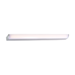 Επιτοίχια ^ΕΠΙΤΟΙΧΟ Φ/Σ LED 12W 3000K 780LM ΑΣΗΜΙ ΑΛΟΥΜΙΝΙΟ IP44 57X7X4CM KLARA