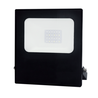 Επαγγελματικός Φωτισμός BLACK LED SMD FLOOD LUMINAIRE IP66 20W RGBW 230V
