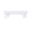 ^ΕΠΙΤΟΙΧΟ Φ/Σ LED 10W COB 80° 3000K 800LM ΛΕΥΚΟ ΑΛΟΥΜΙΝΙΟ 32X7XH7,5CM PLUTO