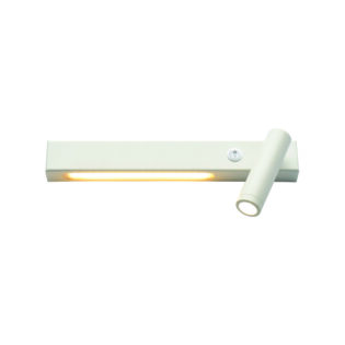 Aca-Lighting ΕΠΙΤΟΙΧΟ Φ/Σ LED 12W 3200K 980LM HERMES ΛΕΥΚΟ ΜΕΤ/ΚΟ 28Χ11Χ8CM