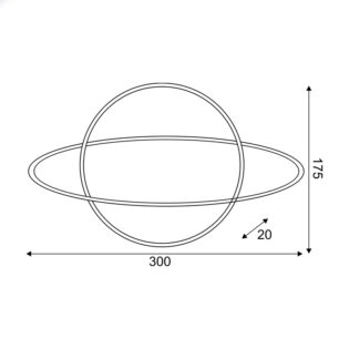 Aca-Lighting ΠΛΑΝΗΤΗΣ, 108 NEON LED ΛΑΜΠΑΚΙΑ ΜΕ ΜΠΑΤΑΡΙΑ (3xAA)/USB, KOKKINO & ΨΥΧΡΟ ΛΕΥΚΟ, IP20, 17.5x2x30cm