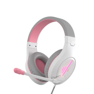 atc Meetion MT-HP021 Gaming Ακουστικά Άσπρο + Ρόζ