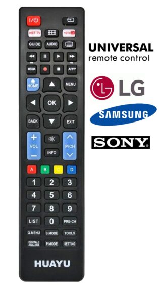 atc Τηλεχειριστήριο Universal για  LG – Samsung – Sony 1511