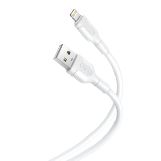 atc XO NB212 2.1A USB Καλώδιο Φόρτισης για Lightning Άσπρο