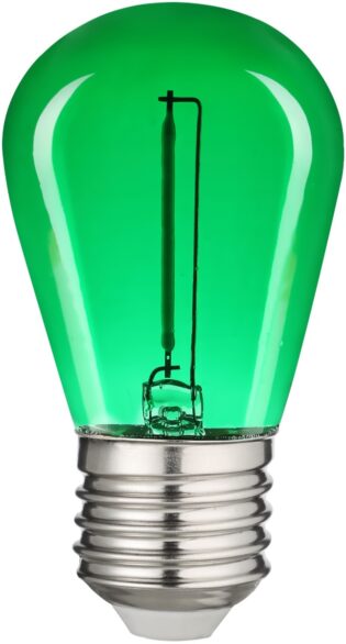 atc Avide LED Διακοσμητική Λάμπα Filament 0.6W E27 Πράσινο