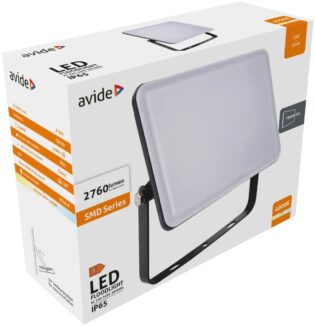 atc Avide LED Προβολέας Slim SMD Framelesss 30W Λευκό 4000K