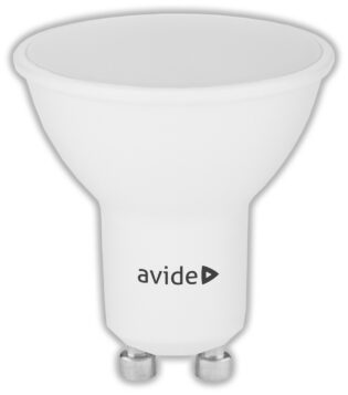 atc Avide LED Σπότ Αλουμίνιο + Πλαστικό 7W GU10 110° Λευκό 4000K Υψηλής Φωτεινότητας
