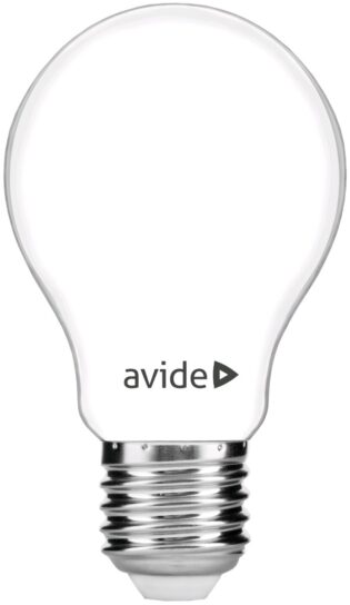 atc Avide LED Filament Γαλακτερό Κοινή 7.5W E27 360° Λευκό 4000K